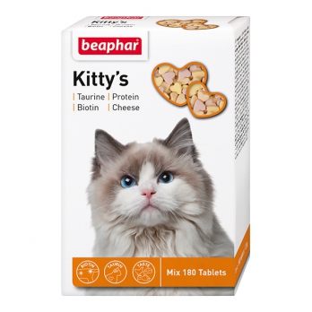 Beaphar Kitty's Mix Комплекс витаминов для кошек 