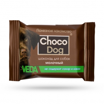Веда Choco Dog Шоколад молочный для собак, 15 г