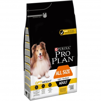 Pro Plan ALL breed для склонных к избыточному весу и/или стерилиз. взрослых собак всех пород с курицей и рисом