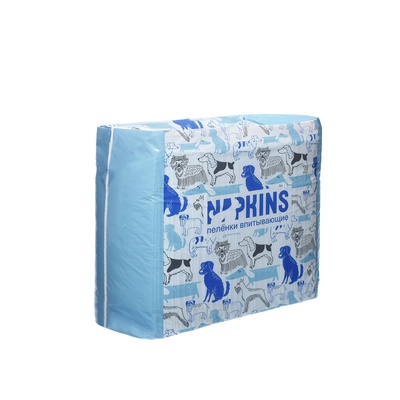 Napkins Впитывающие пеленки для собак (гелевые) 60*40см, 30шт.