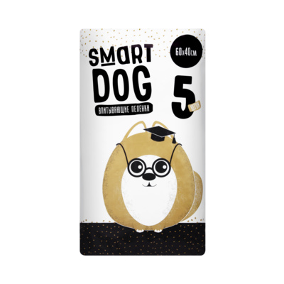 Smart Dog впитывающие пеленки для собак, 60*40