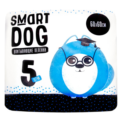 Smart Dog впитывающие пеленки для собак, 60*60