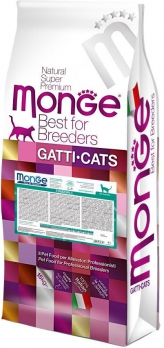 Monge PFB Cat Hairball корм для кошек для выведения комков шерсти 10 кг