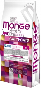 Monge PFB Cat Indoor корм для домашних кошек 10 кг