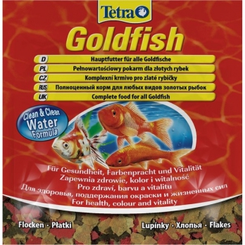 Tetra Goldfish корм в хлопьях для всех видов золотых рыбок 