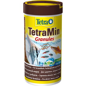 Tetra Min Granules корм для всех видов рыб в гранулах 