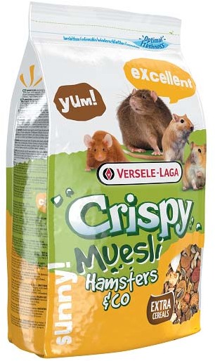VERSELE-LAGA корм для хомяков и других грызунов Crispy Muesli Hamsters & Co 